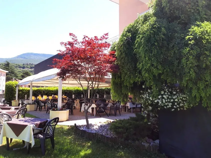 Sala del ristorante La Margherita a Rovereto
